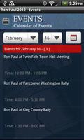 Ron Paul 2012 Election capture d'écran 1
