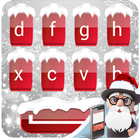 Clavier de Noël Emoji 2018 icône