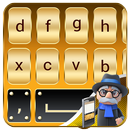 Gold Keyboard: Golden Keyboard Theme-APK