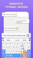 Azerbaijani Keyboard-Azerbaijani Language Keyboard Affiche