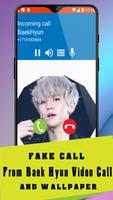 Baekhyun Fake Call : Exo Baekhyun Prank Call capture d'écran 2