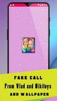 Fake Call Vlad and Nikit Fake Video Call Nikitoys-poster