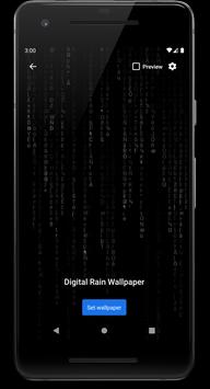 Digital Rain Wallpaper screenshot 2