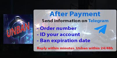 UnBan Account PM CS اسکرین شاٹ 2