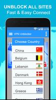 Turbo Unblock VPN -Fast Touch Unlimited VPN Master capture d'écran 1