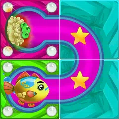 Unblock Fish - puzzle di piastrelle