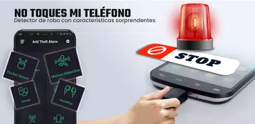 Alarma anti-robo - no toques