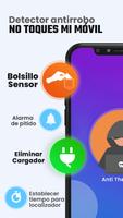 Alarma anti-robo - no toques Poster