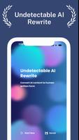 Undetectable AI Rewrite Poster
