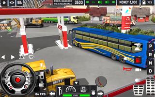 Bus Simulator : Bus Games 3D ภาพหน้าจอ 2