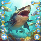 Killer Shark Attack: Fun Games 图标