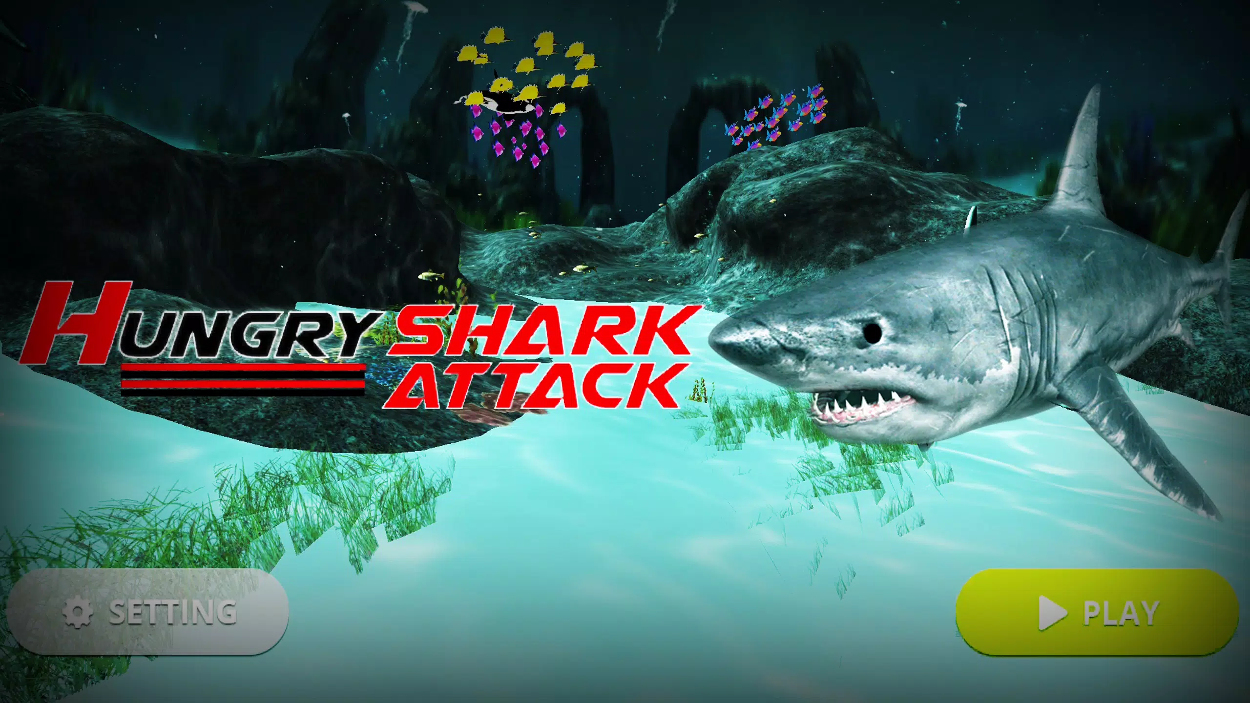 Shark Attack: Fish Predator Ocean Sea Adventure Survival