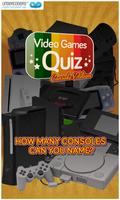 Consoles Video Games Quiz plakat