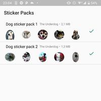 WAStickerApps Interesting Dog Stickers Affiche