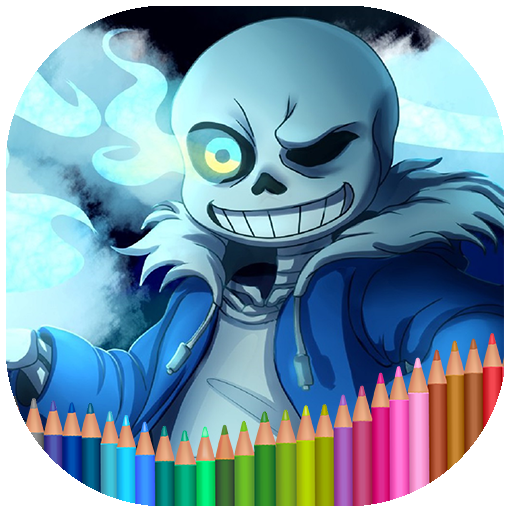 Coloring book for Undertale