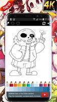 How To Color Undertale Poster