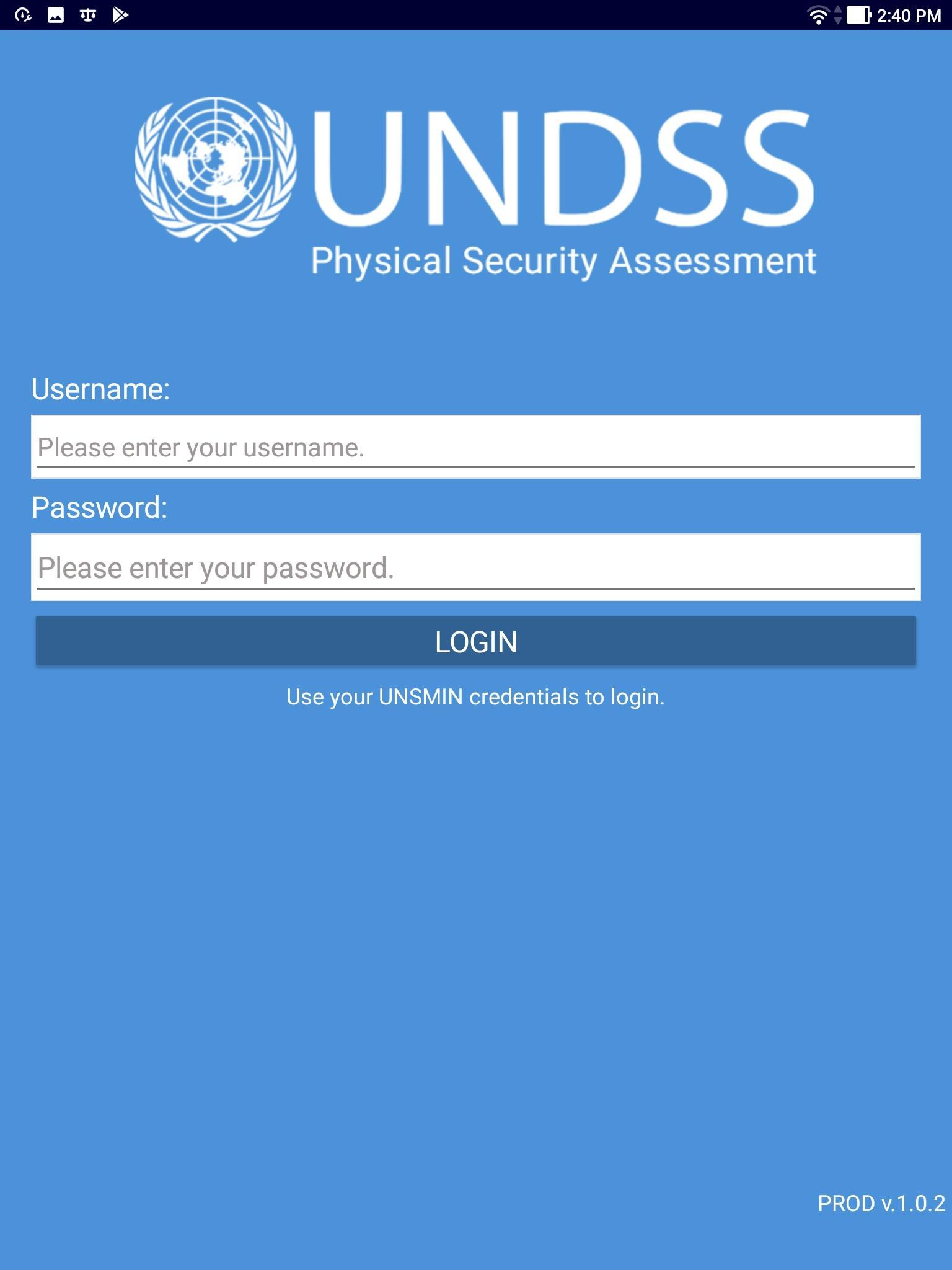 Security assessment Security assessment