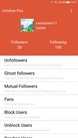 Manage Unfollow & Follow plus Cartaz