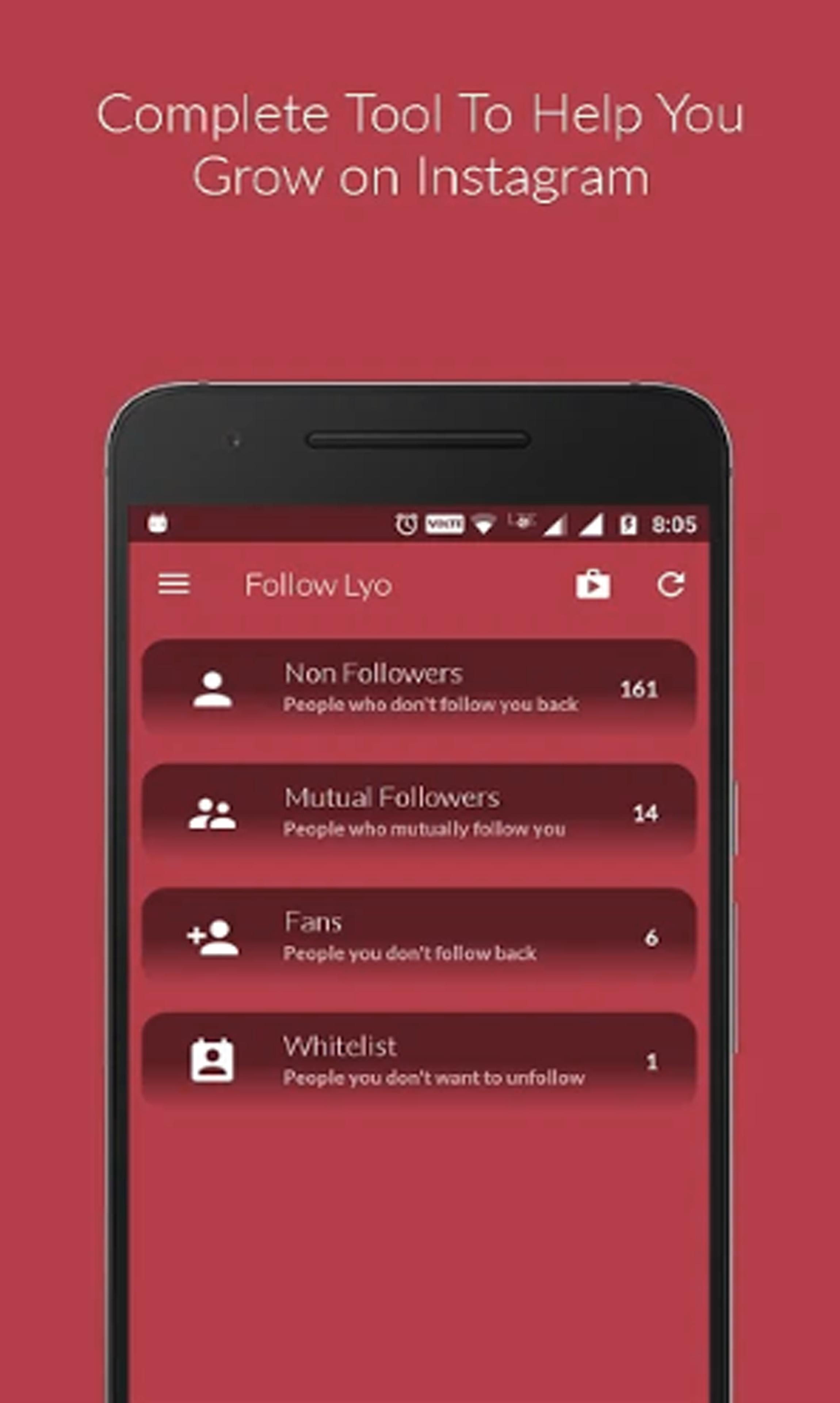 Unfollow non follow back instagram