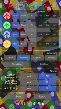 Screenshot 4 for Modern Ludo - Aeroplane Chess