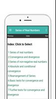 Series of Real Numbers تصوير الشاشة 3
