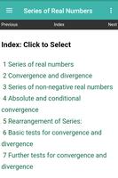 Series of Real Numbers الملصق