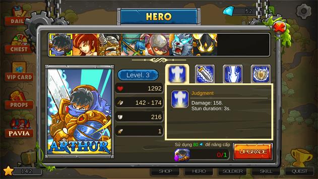 [Game Android] Defender Battle Hero Kingdom Wars