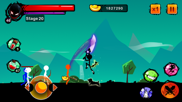 Stickman Shost Ninja Warrior Action Offline Game For Android Apk - stickman shost ninja warrior action offline game screenshot 5
