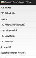 Toronto Bus/Subway (Offline) Affiche