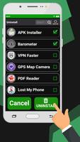 Fácil desinstalador de APK: eliminación rápida de Poster
