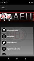 AEU الملصق