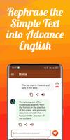 AI Rephrase: English Rephraser Poster