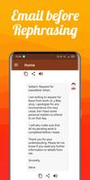 AI Rephrase: English Rephraser captura de pantalla 2