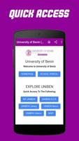 University of Benin (UNIBEN) Mobile App Affiche