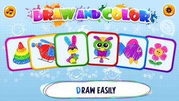 Draw & Color - Dessin enfants Affiche