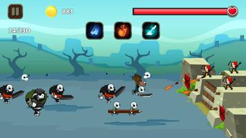 Zombie Defense syot layar 1