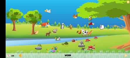 English Animals: Play & Learn اسکرین شاٹ 2