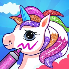 Unicorn Coloring Glitter Color APK download