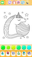 Unicorn Coloring Glitter Color ภาพหน้าจอ 1