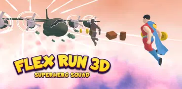 Flex Run 3D: Superhero Squad