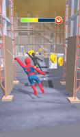 Flex Run 3D: Superhero Squad スクリーンショット 1