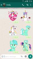 Unicorn Stickers Packs For Whatsapp - WASticker poster