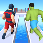 Superhero Bridge Race 3D icône