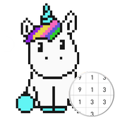 Unicorn Pixel   icon