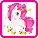 Unicorn Pixel Number Art APK