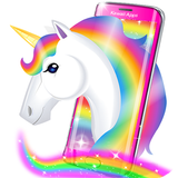 Cute Unicorn backgrounds آئیکن