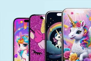 Fondos de unicornio Poster