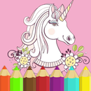 Livre de coloriage Licorne - Magie romantique APK