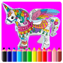 Unicorn Coloring, Coloring Pages for Girls. APK