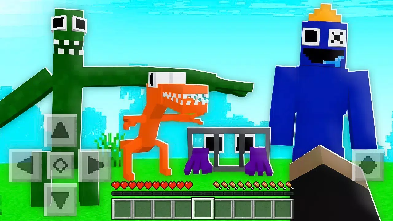 Monster School : STUMBLE GUYS CHALLENGE - Minecraft Animation 